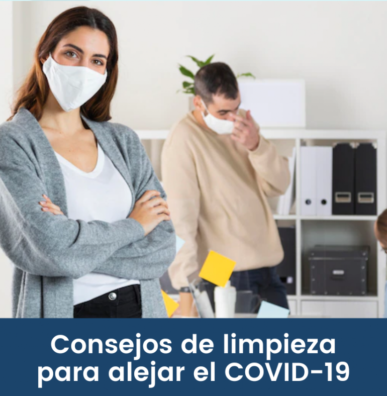 Consejos de limpieza para alejar el COVID 19