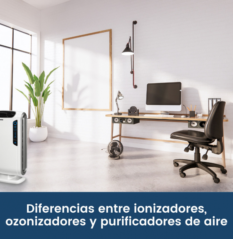 Diferencias entre ionizadores ozonizadores y purificadores de aire