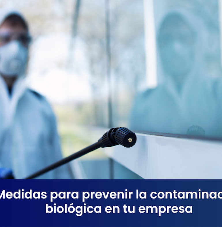 Medidas para prevenir la contaminación biológica
