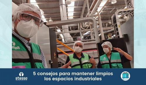 5 consejos para mantener limpios los espacios industriales