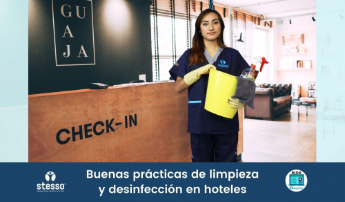 Buenas prácticas de limpieza y desinfección en hoteles
