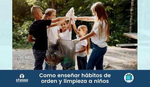 Como enseñar hábitos de orden y limpieza a niños