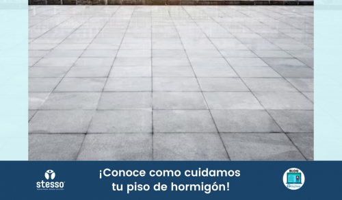Conoce como cuidamos tu piso de hormigón