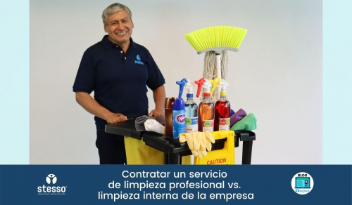 Contratar un servicio de limpieza profesional vs limpieza interna de la empresa