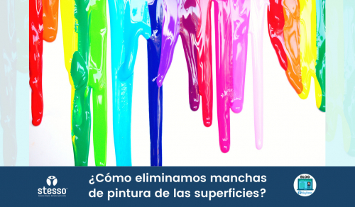 Cómo eliminamos manchas de pintura de las superficies
