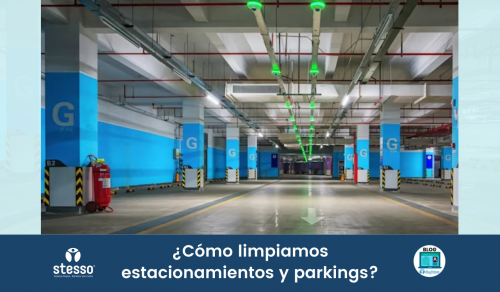 Cómo limpiamos estacionamientos y parkings