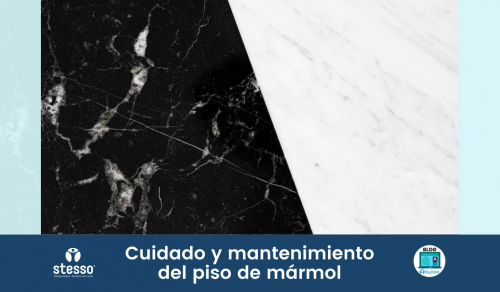 Cuidado y mantenimiento del piso de mármol