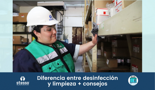 Diferencia entre desinfección y limpieza consejos