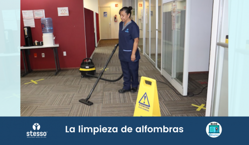 La limpieza de alfombras