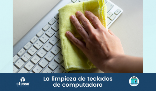 La limpieza de teclados de computadora