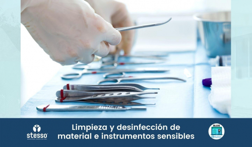 Limpieza y desinfección de material e instrumentos sensibles