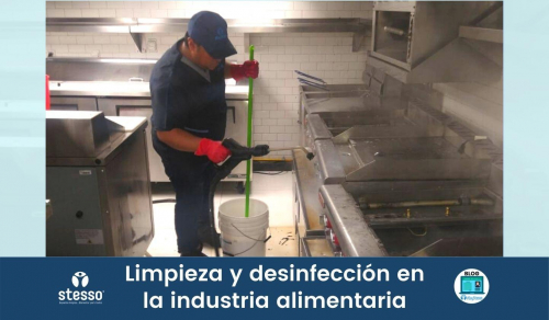 Limpieza y desinfección en la industria alimentaria