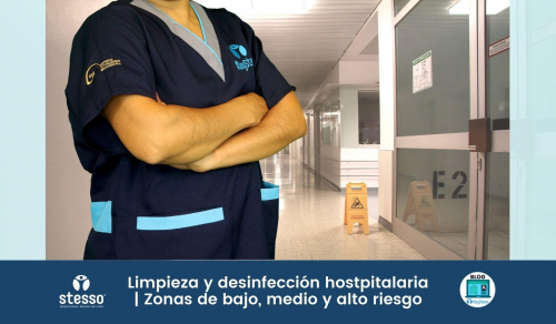 Limpieza y desinfección hostpitalaria Zonas de bajo medio y alto riesgo