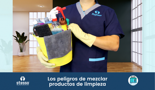 Los peligros de mezclar productos de limpieza