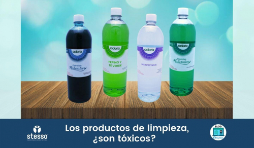 Los productos de limpieza son tóxicos