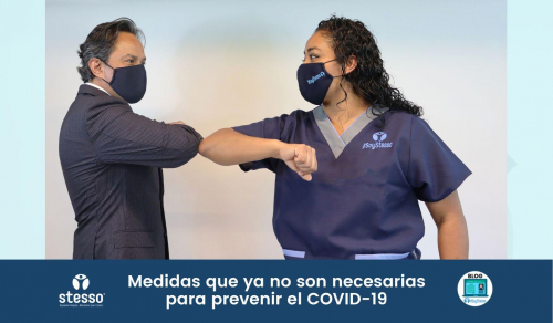Medidas que ya no son necesarias para prevenir el COVID 19