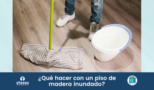 Qué hacer con un piso de madera inundado