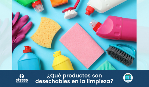 Qué productos son desechables en la limpieza
