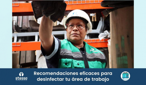 Recomendaciones eficaces para desinfectar tu área de trabajo