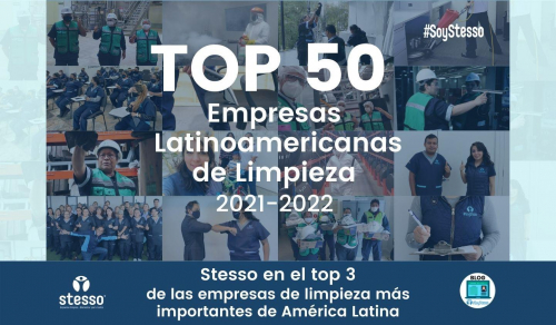 Stesso en el top 3 de las empresas de limpieza más importantes de América Latina