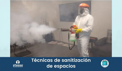 Técnicas de sanitización de espacios
