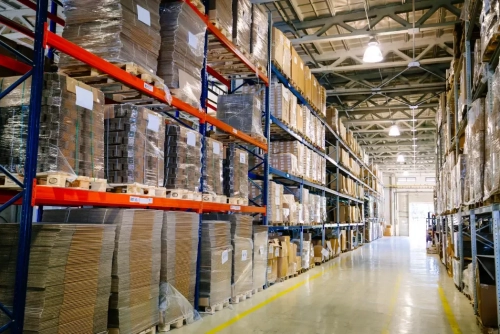 Interior of a modern warehouse CCYEW36