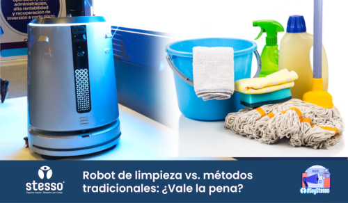 Robot de limpieza metodos tradicionales