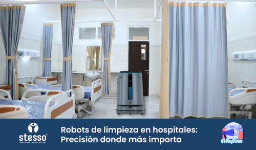 Robots de limpieza en hospitales