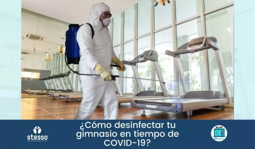 Sanitizar tu gimnasio en tiempo de COVID 19