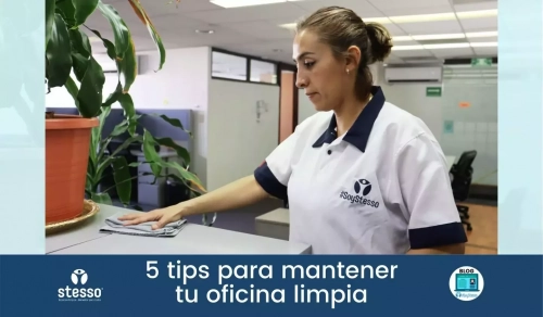 Tips para mantener tu oficina limpia