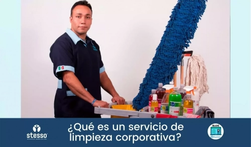 Un servicio de limpieza corporativa
