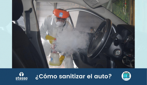 Cómo sanitizar el auto