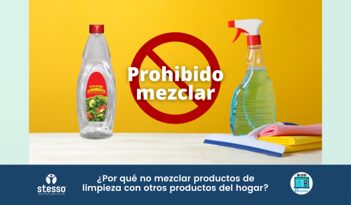 Por qué no mezclar productos de limpieza con otros productos del hogar