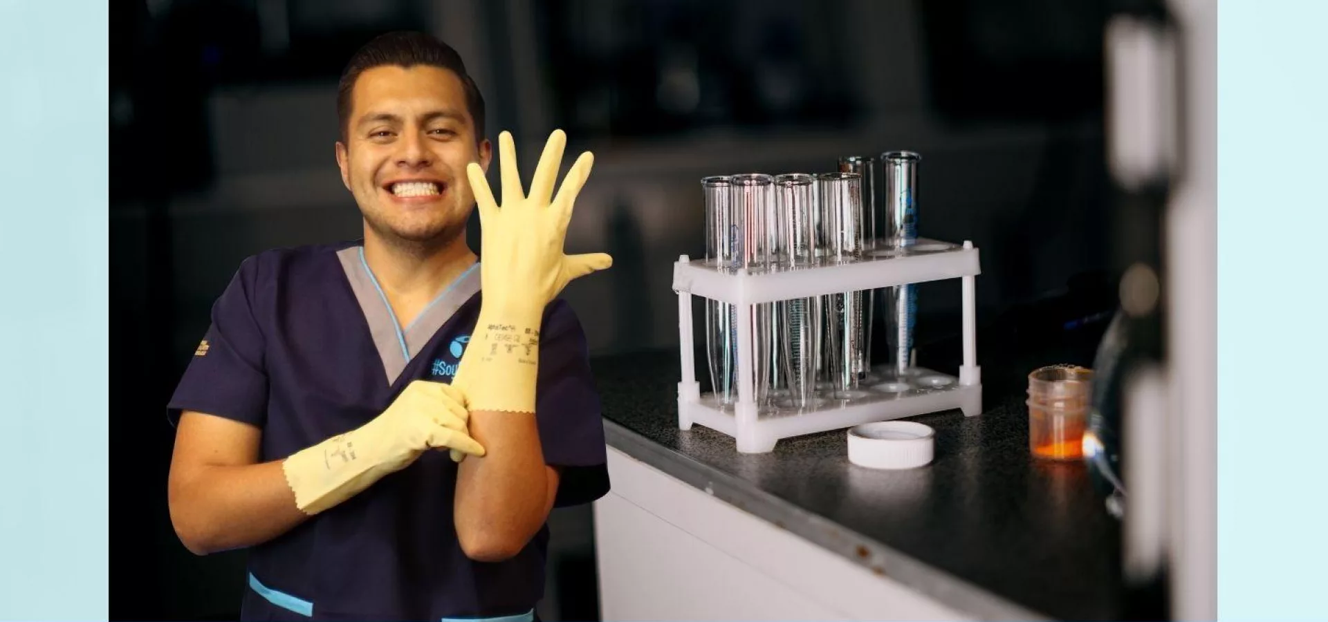 Cómo limpiar y desinfectar un laboratorio clínico