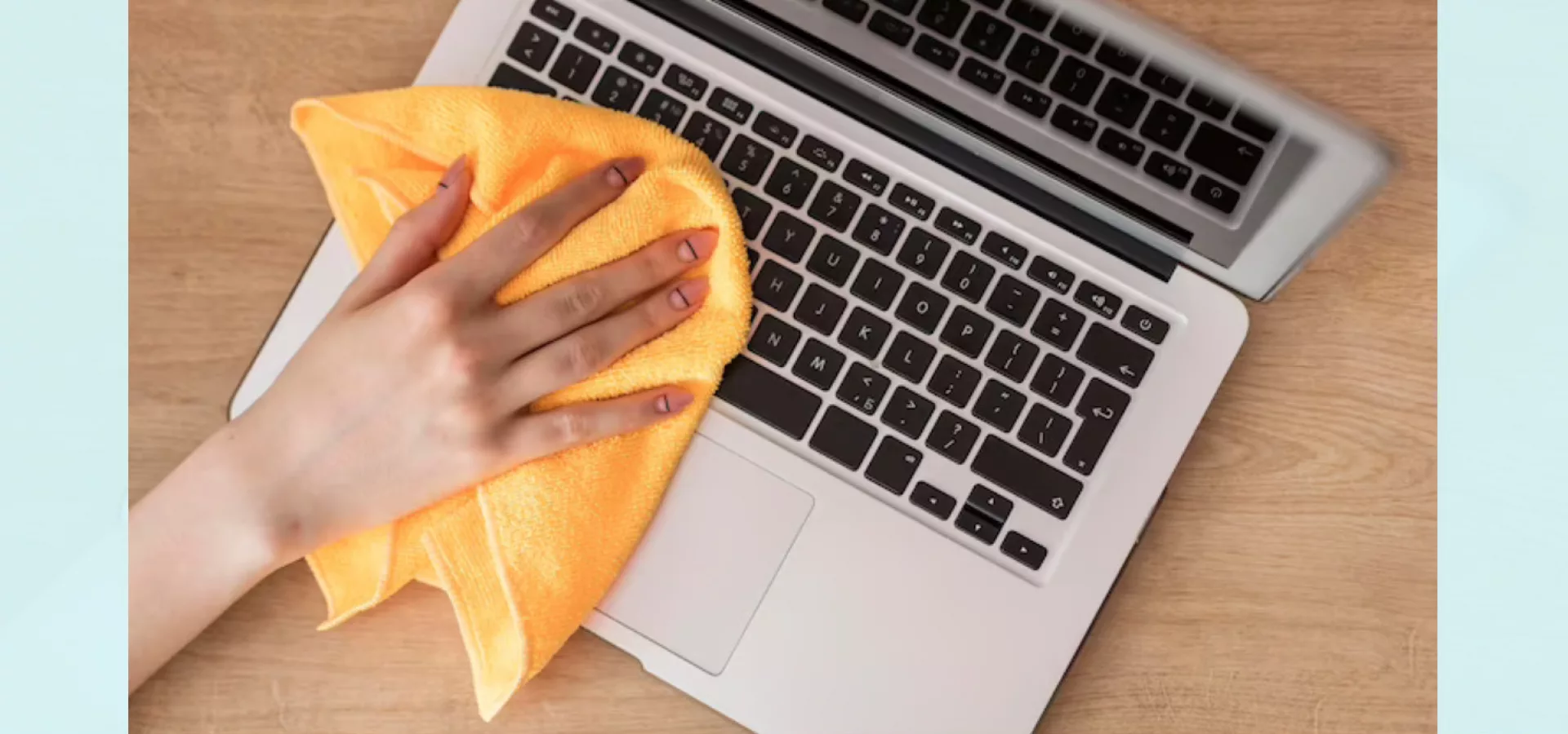 Manten limpio tu teclado de computadora
