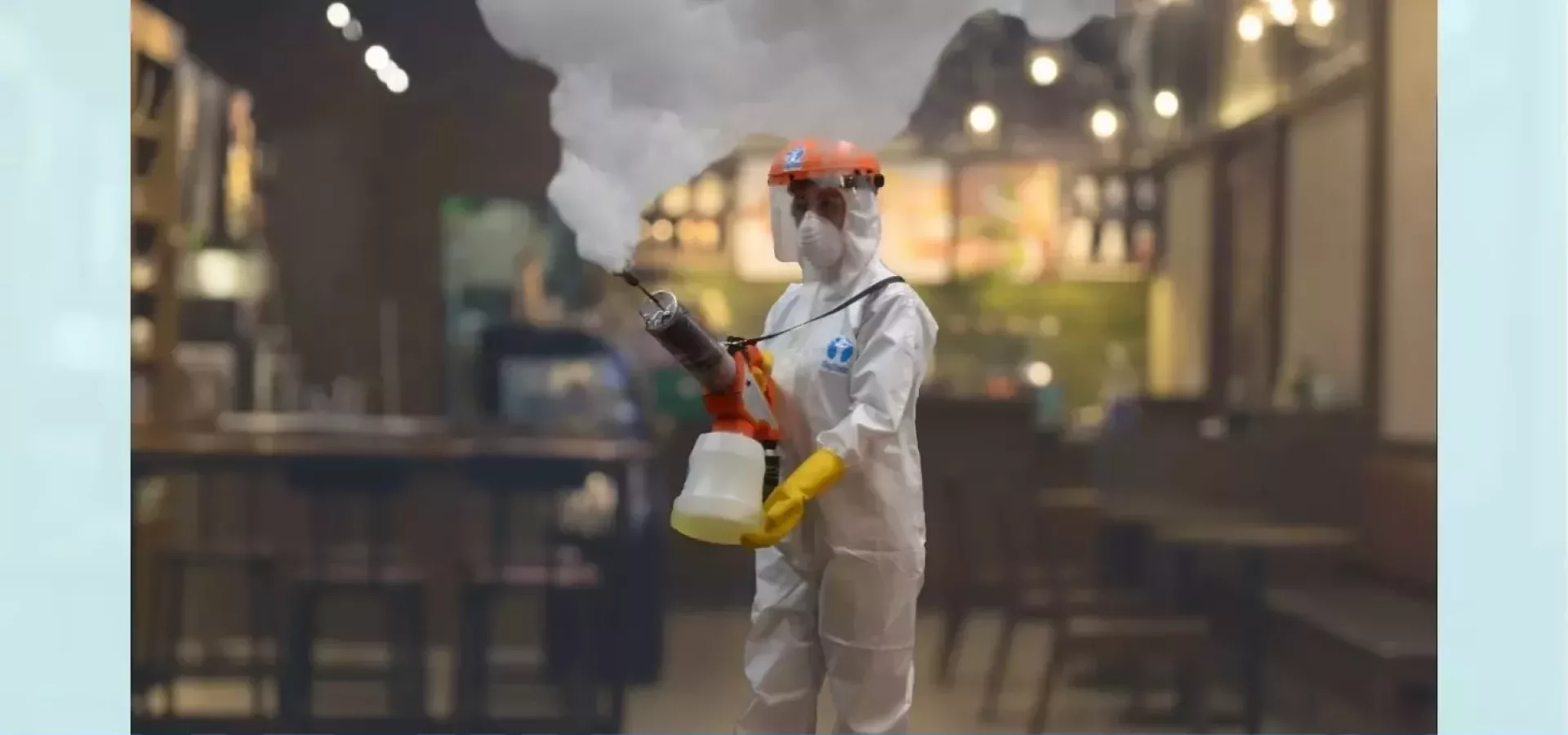 Sanitizacion en restaurantes durante COVID 19